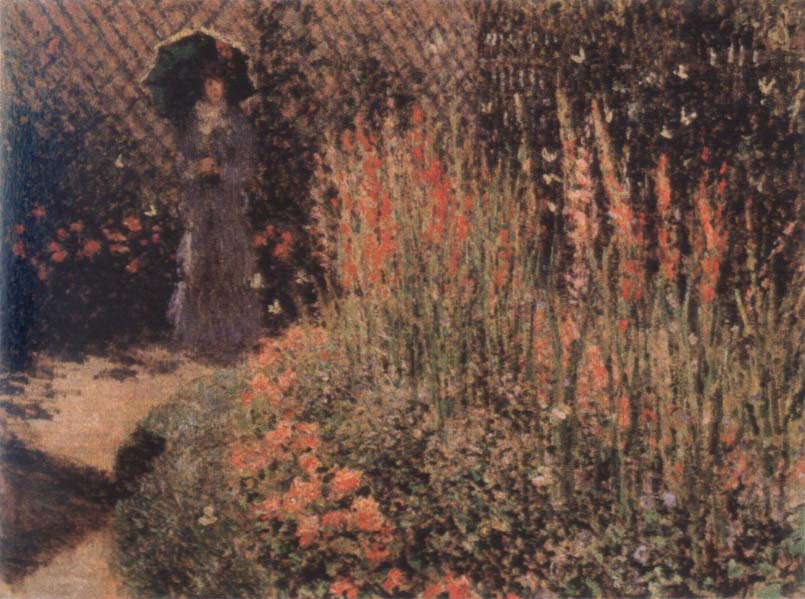 Claude Monet Gladioli